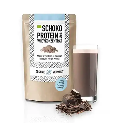 Bio-Proteinpulver Organic Workout BIO SCHOKO, 450 g