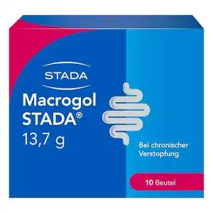 Macrogol STADA 13,7 g Pulver bei chronischer Verstopfung, 10 St.