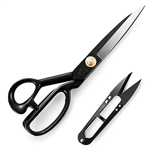 Schneiderschere JINJIAN Stoffschere 10″ (25,5 cm) – Profi Textilschere
