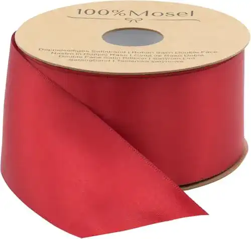 Die beste Schleifenband 100%Mosel 100% Mosel Satinband, in Rot 2026 Test Bestseller Schleifenband 100%Mosel 100% Mosel Satinband, in Rot