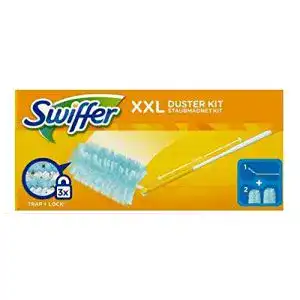 Spinnwebenbesen Swiffer Staubmagnet XXL Starterkit plus 2 Tücher
