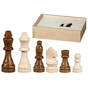 Schachfiguren Philos 2017 Schach, 76 mm