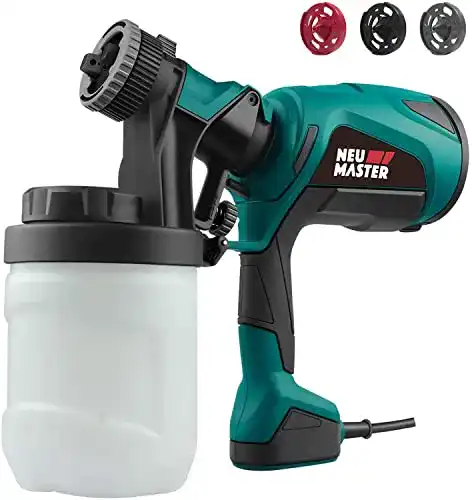 Elektrische Farbspritzpistole NEU MASTER Farbsprühsystem 1200ML