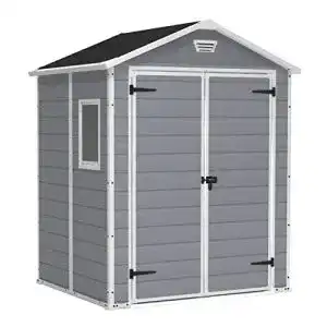 Keter-Gartenhaus Keter Gerätehaus Manor 6×5 DD, Grau, 4,8m³