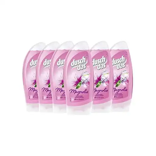 PH-neutrales Duschgel Duschdas Duschgel Magnolie, 6 x 250 ml