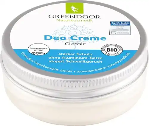 Deo GREENDOOR Creme Ohne Aluminium vegan 50ml