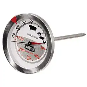 Bratenthermometer Xavax 2-in-1 aus Edelstahl