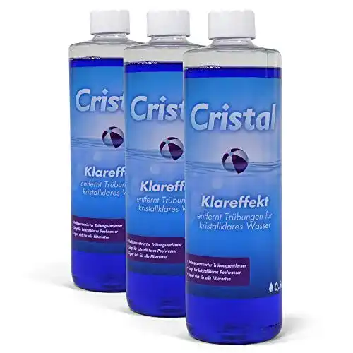 Flockungsmittel (Pool) POOL Total Spar-Set: Klareffekt 3 x 0,5 Liter