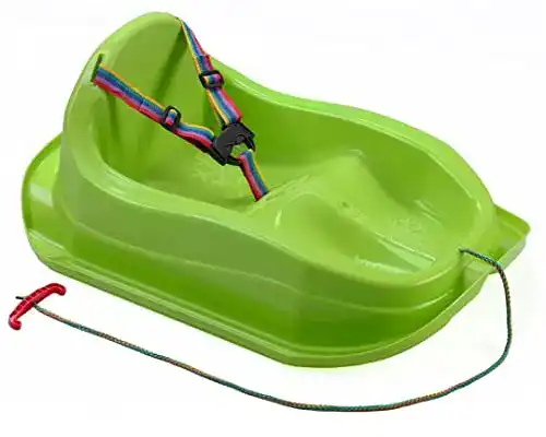 Babyschlitten MARMAT Kinder Schlitten mit Sicherheitsgurt