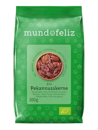 Pekannüsse Mundo Feliz Pekan-Nüsse aus Bio-Anbau, 5 x 100 g