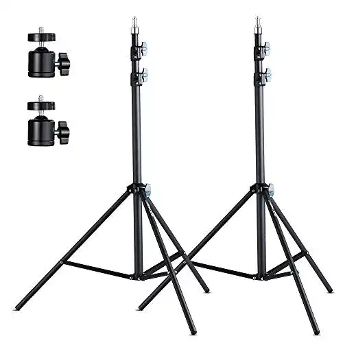 Die beste Lampenstativ K&F Concept 2er-Pack Lichtstativ, 200cm 2026 Test Bestseller Lampenstativ K&F Concept 2er-Pack Lichtstativ, 200cm