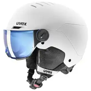 Uvex-Skihelm Uvex Unisex Jugend, rocket jr visor Skihelm