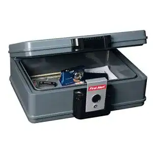 Feuerfeste Geldkassette KH-Security Kleine Dokumentenbox 5,5 L