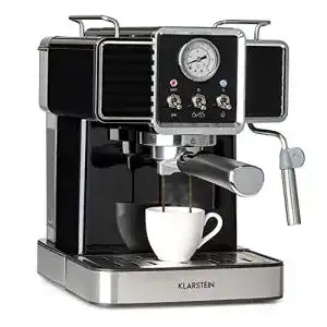 Kleine Siebträgermaschine Klarstein Gusto Classico Espressomaker
