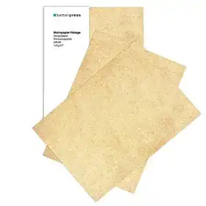 Vintage-Papier Betterpress ® 100 Blatt Briefpapier Vintagepapier