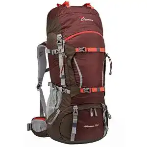 Rucksack 70 Liter MOUNTAINTOP 70L Trekking, mit Regenhülle
