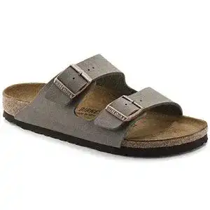 Kinder-Hausschuhe BIRKENSTOCK Arizona BF Nubuk Pantolette