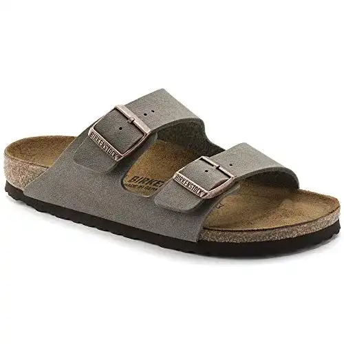 Kinder-Hausschuhe BIRKENSTOCK Arizona BF Nubuk Pantolette