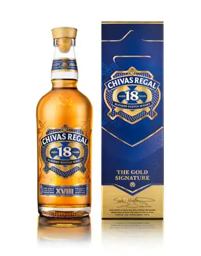 Die beste Scotch Chivas Regal 18 Jahre Gold Signature Blended Whisky 0,7 l 2026 Test Bestseller Scotch Chivas Regal 18 Jahre Gold Signature Blended Whisky 0,7 l