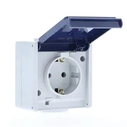 Aufputz-Steckdose as – Schwabe Aufputz Steckdose 1-Fach IP54