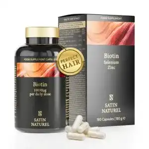 Zink-Selen-Kapseln SatinNaturel NEU Haar Vitamine hochdosiert