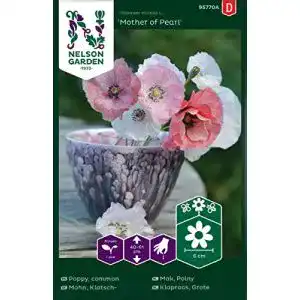 Klatschmohn-Samen Nelson Garden 1933 Mother of Pearl