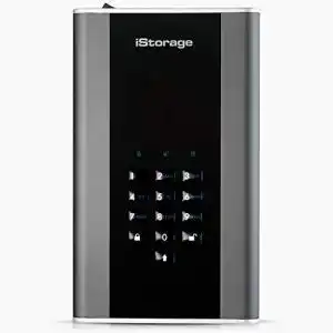 Externe Festplatte (12 TB) iStorage IS-DT2-256-12000-C-G 12TB