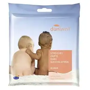 Einmalwaschlappen Duni well well Baby 20 x 20cm 5*40 Stk.