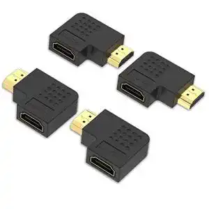 HDMI-Winkelstecker VCE 4 Stück HDMI Winkeladapter HDMI