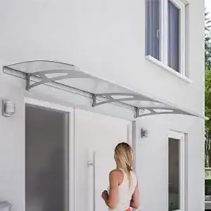 Vordach SCHULTE Pultbogen Style Plus, 200 x 90 cm, 3 mm
