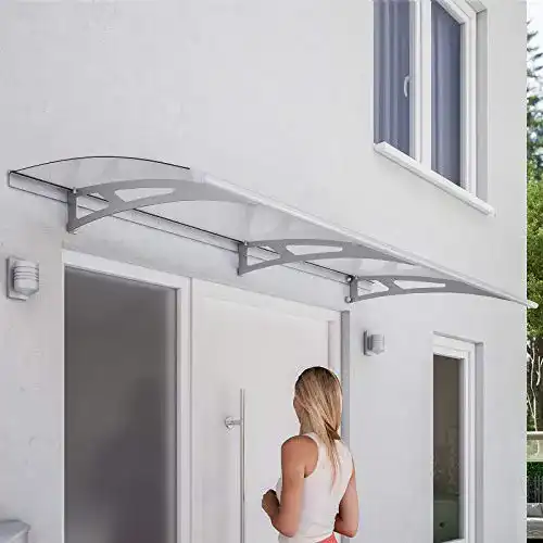 Vordach SCHULTE Pultbogen Style Plus, 200 x 90 cm, 3 mm