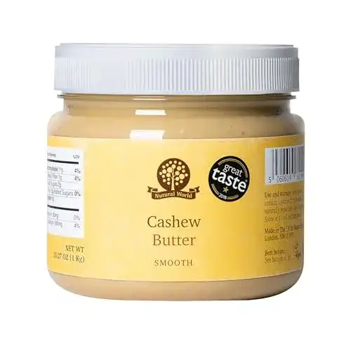 Cashew-Butter Nutural World, Cremige Cashewbutter 1kg