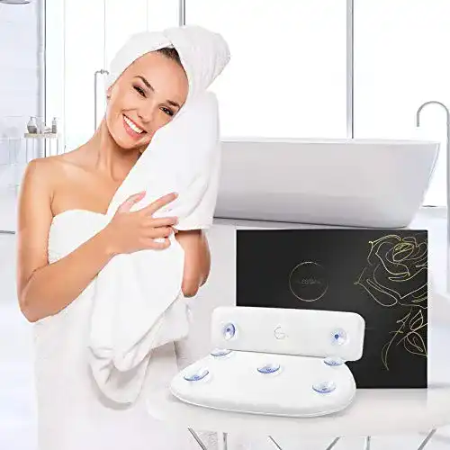 Badewannenkissen husstand ® Komfort mit Saugnäpfen