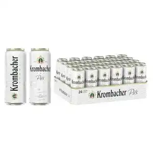 Dosenbier Krombacher Pils, EINWEG (24 x 0.5 l)