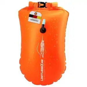 Schwimmboje LimitlessXme & Trockensack – 28l Orange