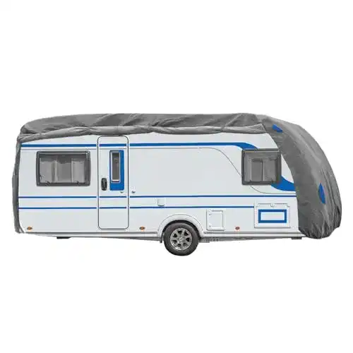 Wohnwagen-Schutzhülle Bestcount, Caravan Abdeckung Größe L