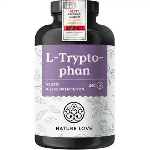 Melatonin-Kapseln Nature Love ® L-Tryptophan 240 Kapseln
