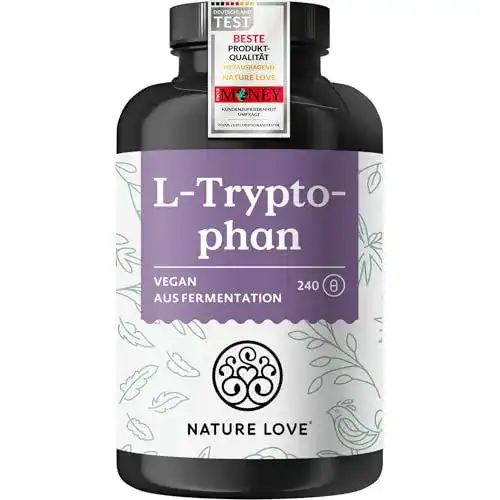 Melatonin-Kapseln Nature Love ® L-Tryptophan 240 Kapseln