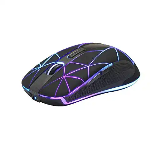 Funkmaus Rii Kabellose Maus, 2.4G PC Maus Laptop Wireless