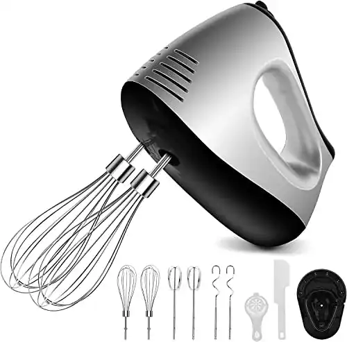 Handmixer 500 Watt NWOUIIAY Handmixer Elektrisch 500W