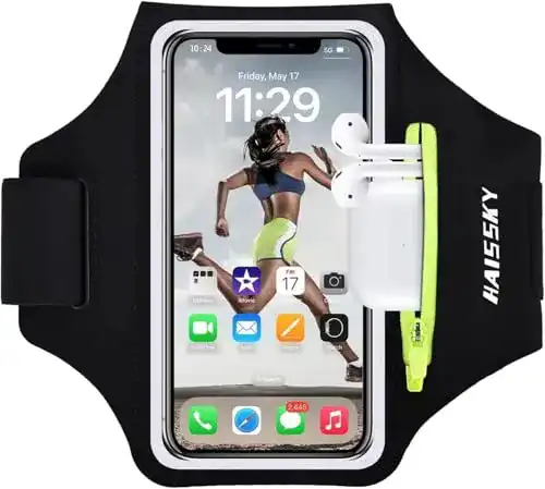 Smartphone-Armband HAISSKY Handy Schweißfest Sportarmband
