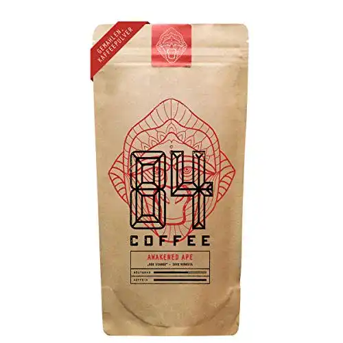 Vietnamesischer Kaffee 84 Coffee Awakened Ape, dunkel geröstet