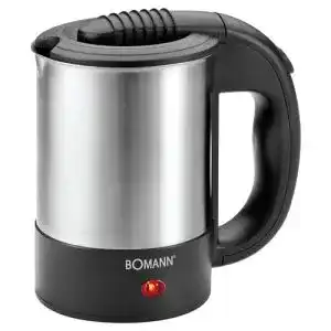 Bomann-Wasserkocher Bomann WKR 1162 CB Estate, inox/schwarz