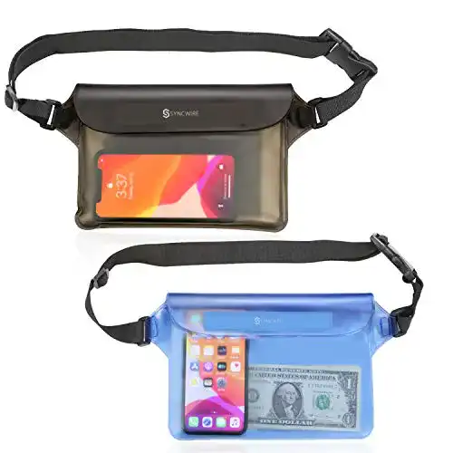 Wasserdichte Bauchtasche Syncwire wasserdichte Tasche, 2 Stück