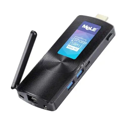 PC-Stick Mele Lüfterloser Mini- Celeron J4125 8 GB + 128 GB