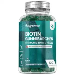 Haar-Gummibärchen MaxMedix Biotin Gummibärchen, 60 Stck.