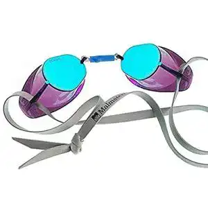Schwedenbrille Malmsten Swedish Goggles Metallic Schwimmbrille