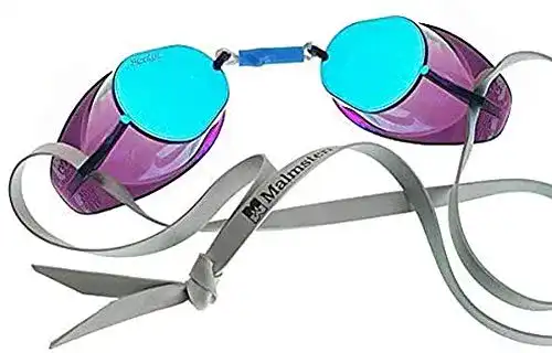 Schwedenbrille Malmsten Swedish Goggles Metallic Schwimmbrille
