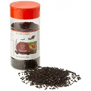 Schwarzer Sesam Suki Schwarze Sesamsamen, geröstet, 95 g