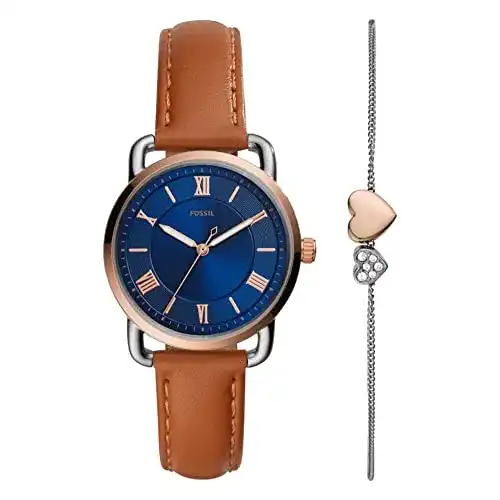 Fossil-Damenuhr Fossil Womens Watch Copeland, Quartz, Leather